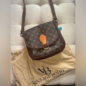 Vintage Boho Louis Vuitton purse